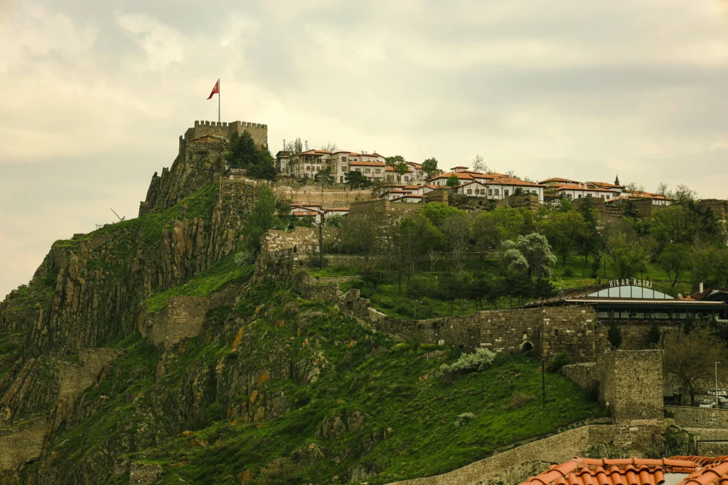 best places to visit in Ankara: ankara castle