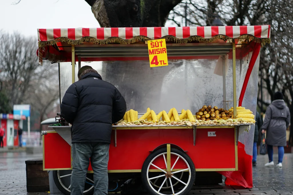 Turkish street food 